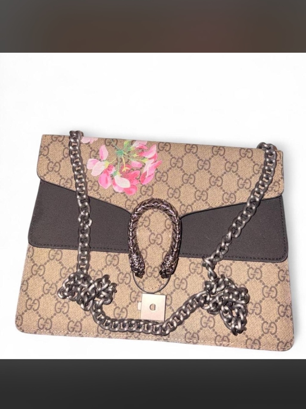 Gucci Dionysus Small Shoulder Bag - Blooms Floral GG Supreme Canvas - Picture 2 of 6